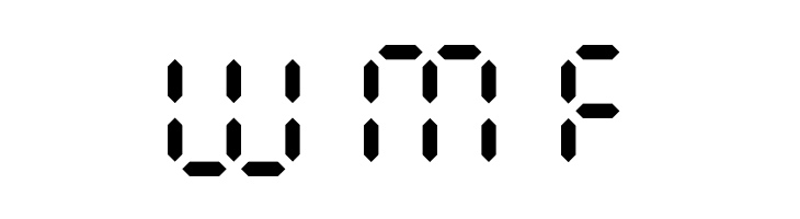 Calculatrix 7 Regular  Free Fonts Download