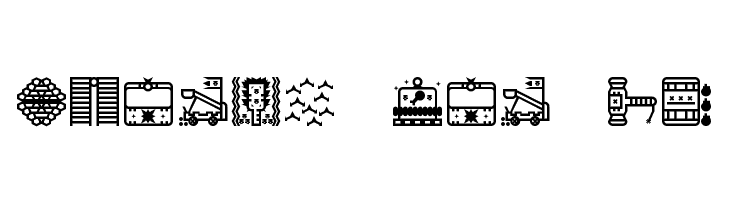 Donjonikons Regular  Free Fonts Download