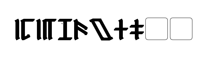 Dethek Bold  Free Fonts Download