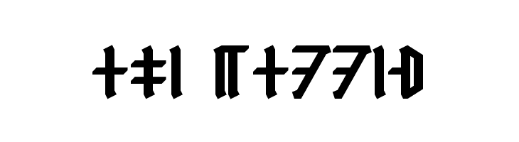 Dethek Bold  Free Fonts Download