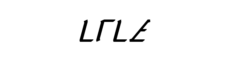 Dethek Italic  Free Fonts Download