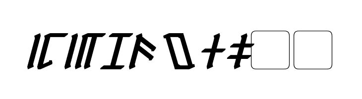 Dethek Italic  Free Fonts Download