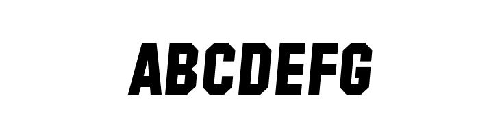 SF Collegiate Solid Italic  Free Fonts Download