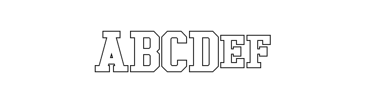 Tonopah Hollow Bold  Free Fonts Download