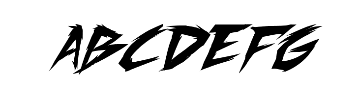 Fighting Spirit TBS Italic  Free Fonts Download