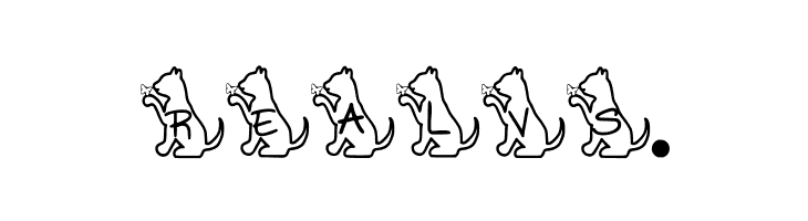 Ks Alphacat Regular  Free Fonts Download