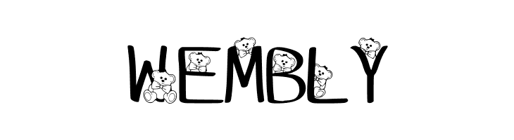 Ks Coppers Teddy Bears Regular  Free Fonts Download