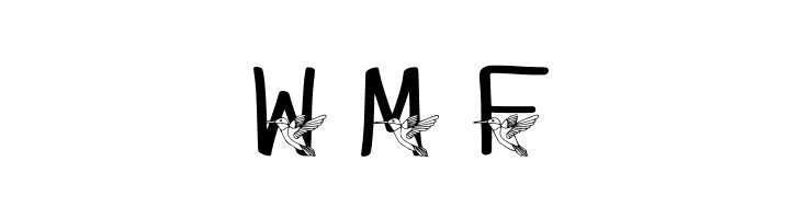 Ks Kristines Hummingbir Regular  Free Fonts Download