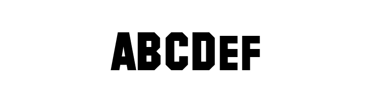 SF Collegiate Solid Bold  Free Fonts Download