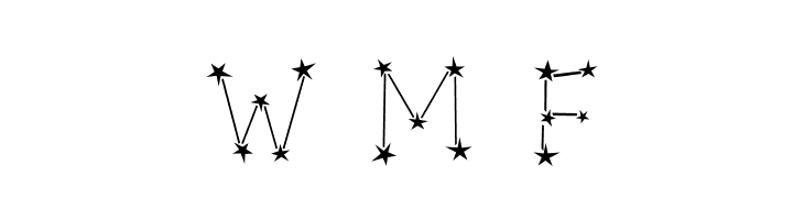 Milky Way  Free Fonts Download