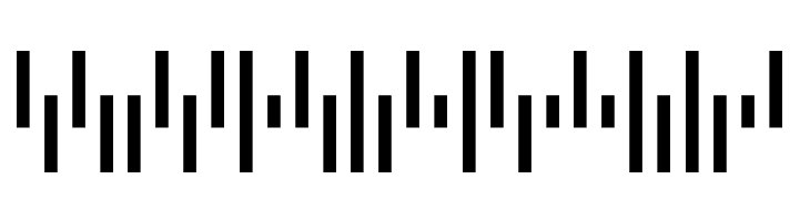 KIX Barcode  Free Fonts Download