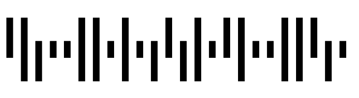 KIX Barcode  Free Fonts Download