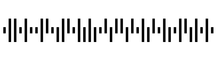 KIX Barcode  Free Fonts Download