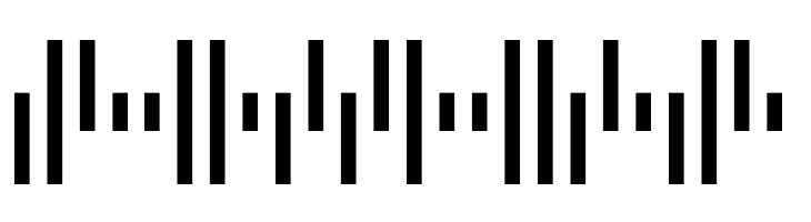 KIX Barcode  Free Fonts Download