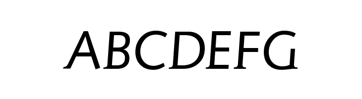 AidaSerifObliqueMedium  Free Fonts Download