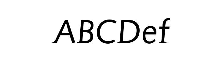 AidaSerifObliqueMedium  Free Fonts Download