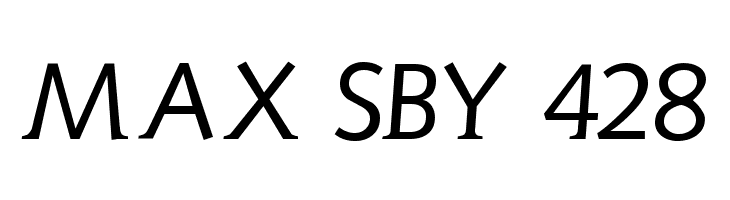 AidaSerifObliqueMedium  Free Fonts Download