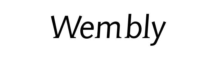 AidaSerifObliqueMedium  Free Fonts Download