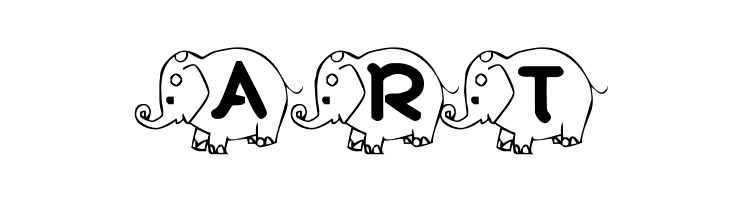 RMElephant4  Free Fonts Download
