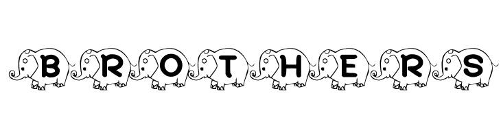 RMElephant4  Free Fonts Download