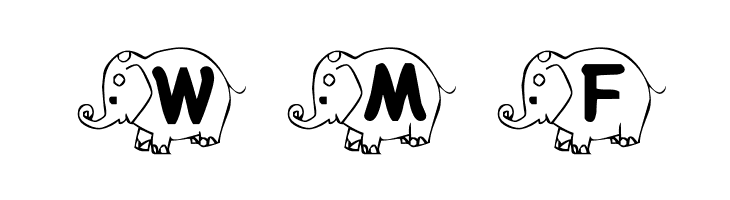RMElephant4  Free Fonts Download
