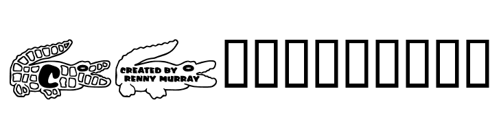 RMGator  Free Fonts Download