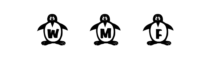 RMPenquin  Free Fonts Download