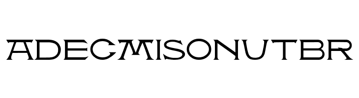 Atlantis MF  Free Fonts Download