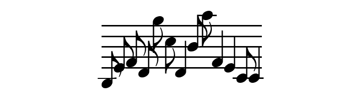 MusiQwik  Free Fonts Download