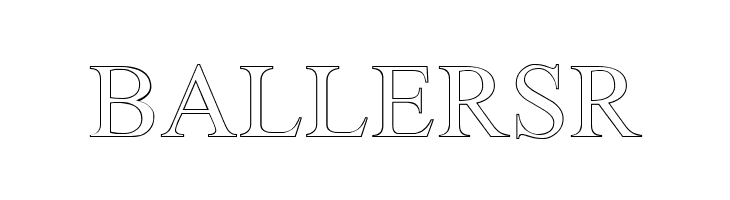Amerton Outline  Free Fonts Download