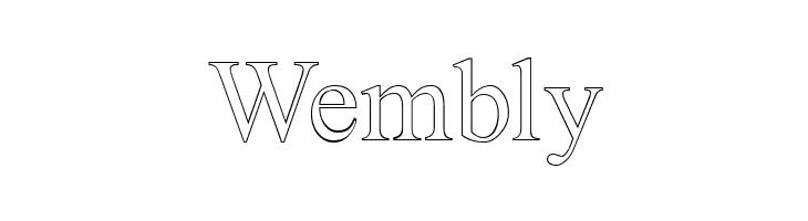 Amerton Outline  Free Fonts Download