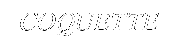Amerton Outline Italic  Free Fonts Download