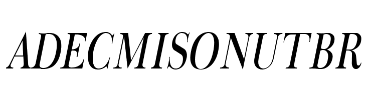 Fradley Narrow Italic  Free Fonts Download