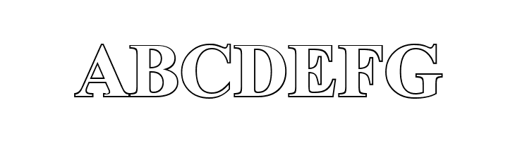 Gloucester Open Face  Free Fonts Download