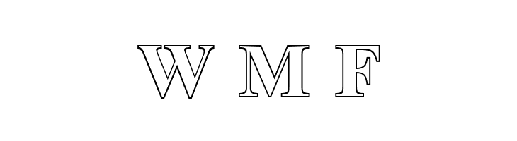 Gloucester Open Face  Free Fonts Download