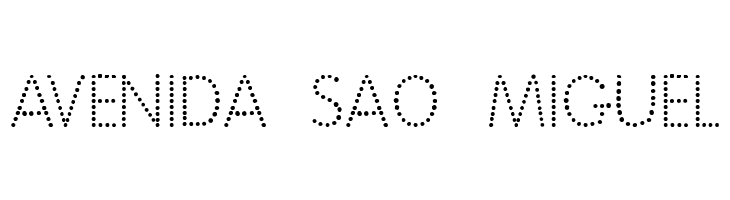 National Primary Dotted  Free Fonts Download