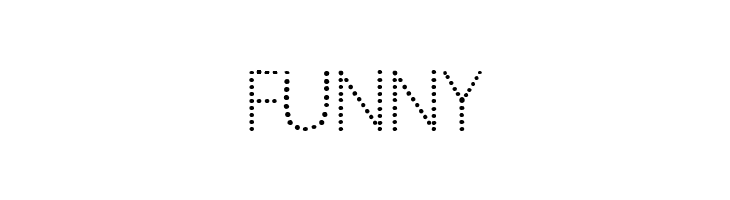 National Primary Dotted  Free Fonts Download