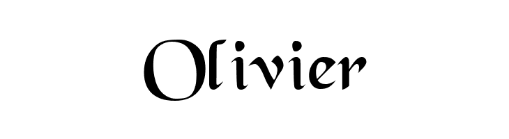 Olivier Newborough Font