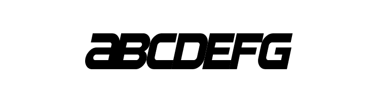 SF Automaton Condensed Oblique  Free Fonts Download