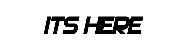 SF Automaton Condensed Oblique  Free Fonts Download