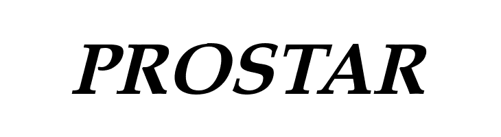 PROSTAR Queens Park Bold Italic Font