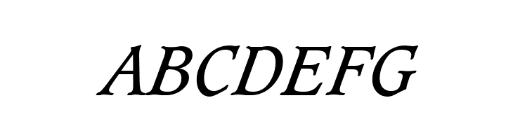 Sudbury Book Italic  Free Fonts Download