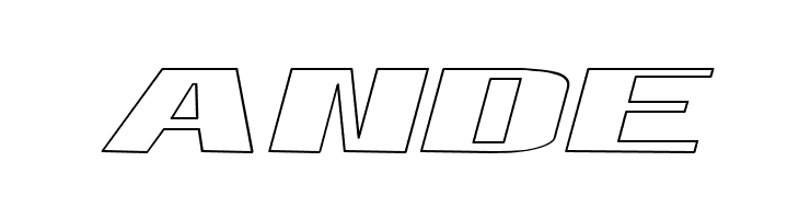 Telford Hollow Italic  Free Fonts Download