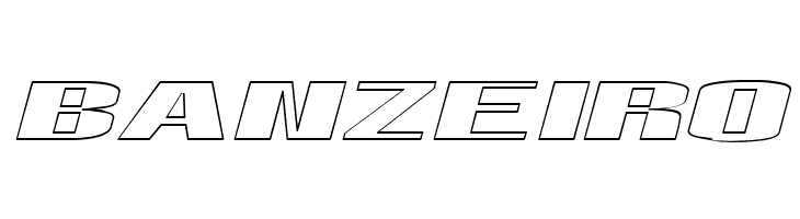 Telford Hollow Italic  Free Fonts Download