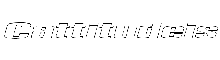 Telford Hollow Italic  Free Fonts Download