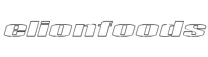 Telford Hollow Italic  Free Fonts Download