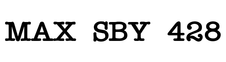 Typewriter Bold  Free Fonts Download