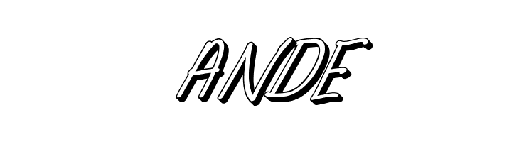 Grannys 3D  Free Fonts Download