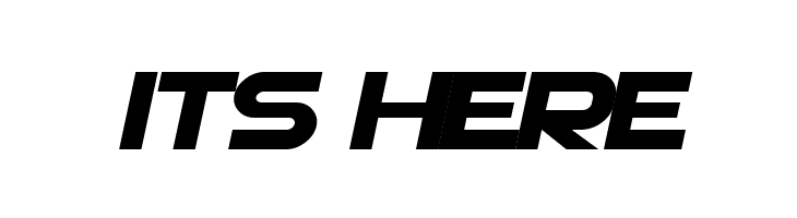 SF Automaton Extended Oblique  Free Fonts Download