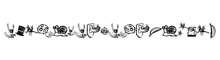 ABOMINAL SAMUTOJJ aim  Free Fonts Download